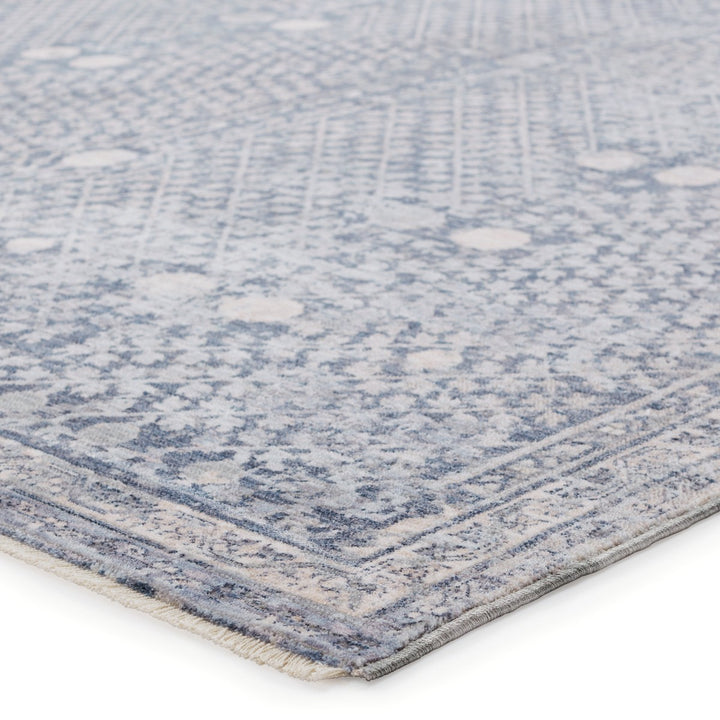 Jaipur Living Larkin Floral Blue/ Light Gray Runner Rug (3'X10')