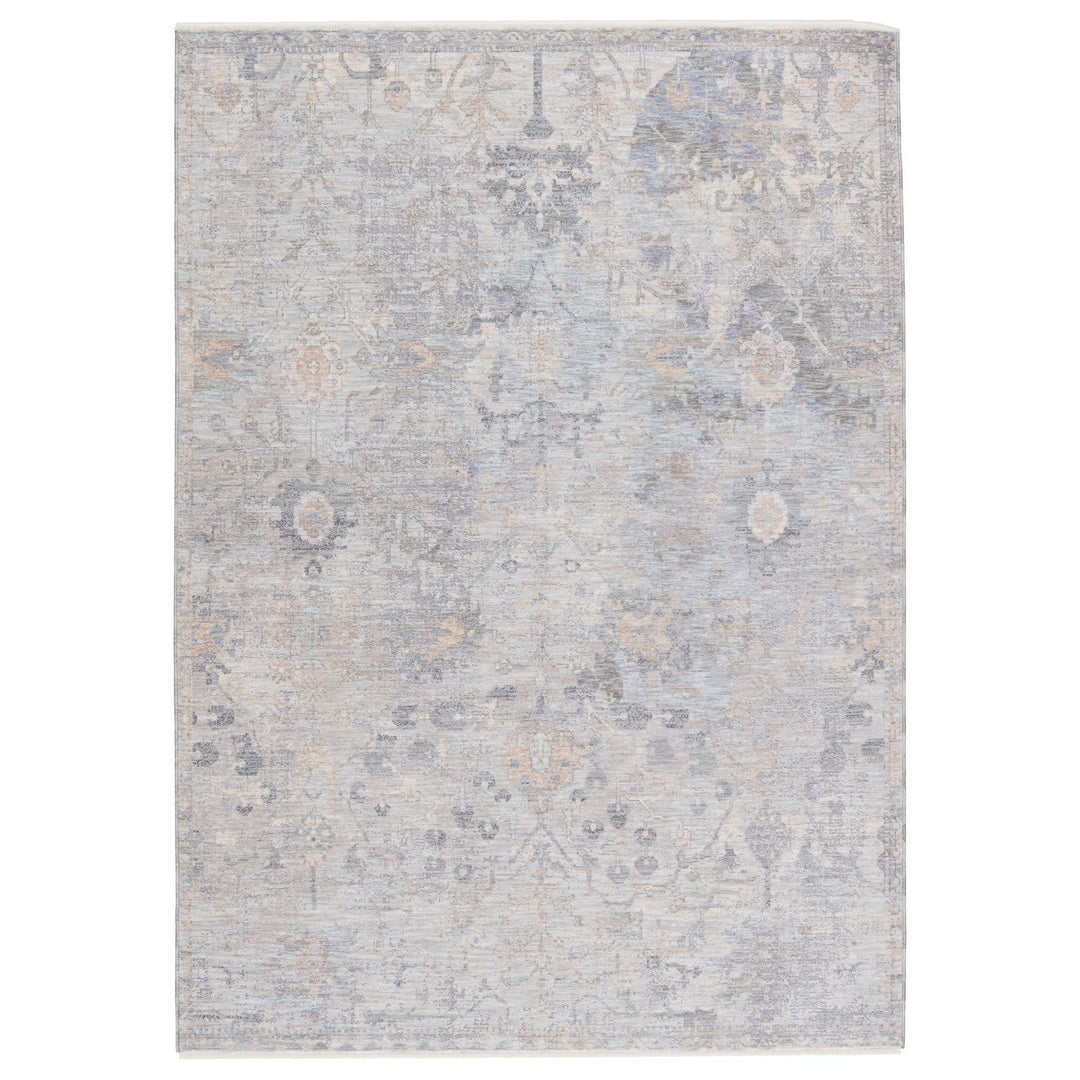 Jaipur Living Seraph Medallion Gray/ Beige Runner Rug (3'X10')