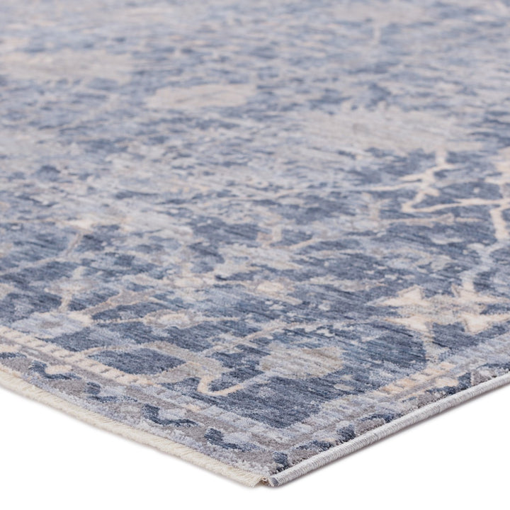 Jaipur Living Seraph Medallion Blue/ Gray Runner Rug (3'X12')