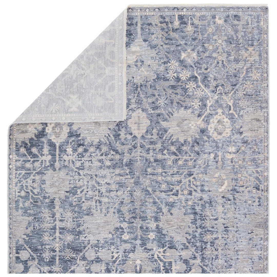 Jaipur Living Seraph Medallion Blue/ Gray Runner Rug (3'X12')