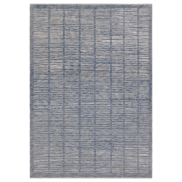 Jaipur Living Dounia Striped Blue/ Light Gray Area Rug (8'X10')