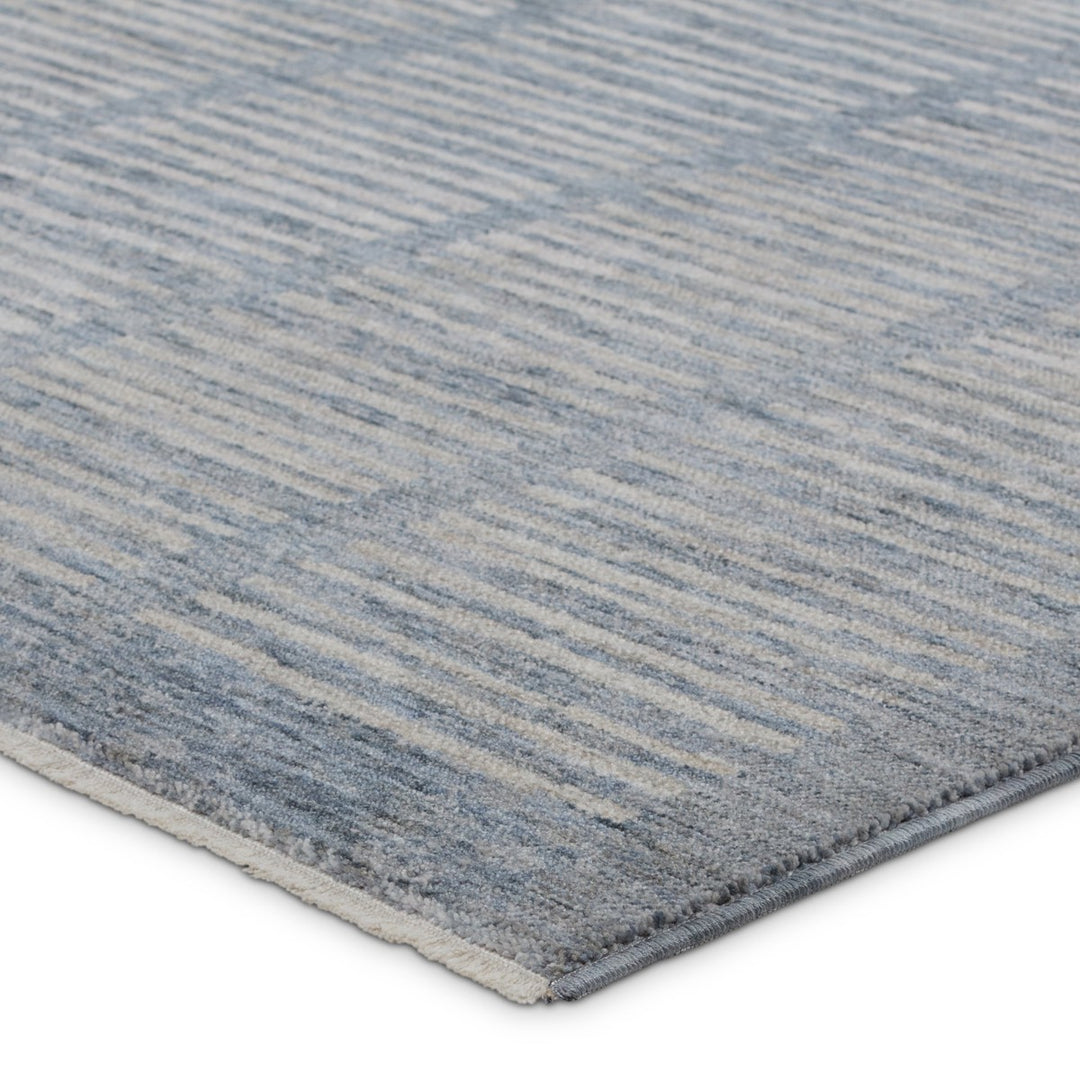 Jaipur Living Dounia Striped Blue/ Light Gray Area Rug (9'X12')