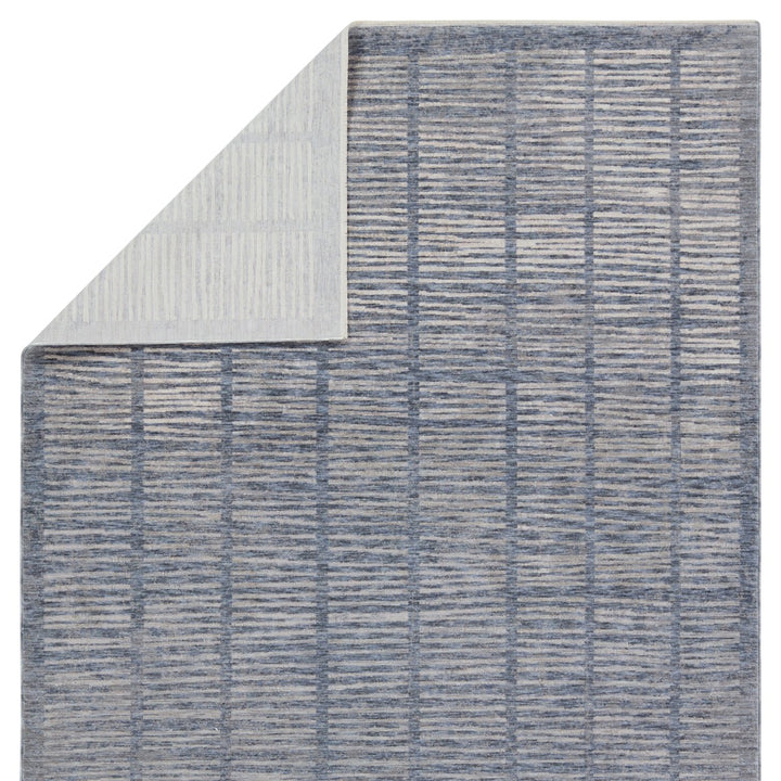 Jaipur Living Dounia Striped Blue/ Light Gray Area Rug (8'X10')