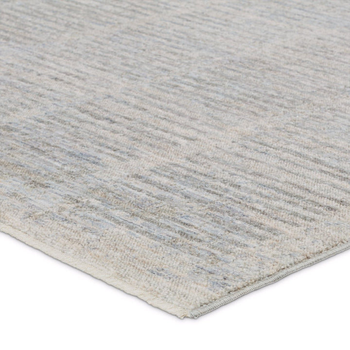 Jaipur Living Dounia Striped Light Gray/ Blue Area Rug (10'X14')