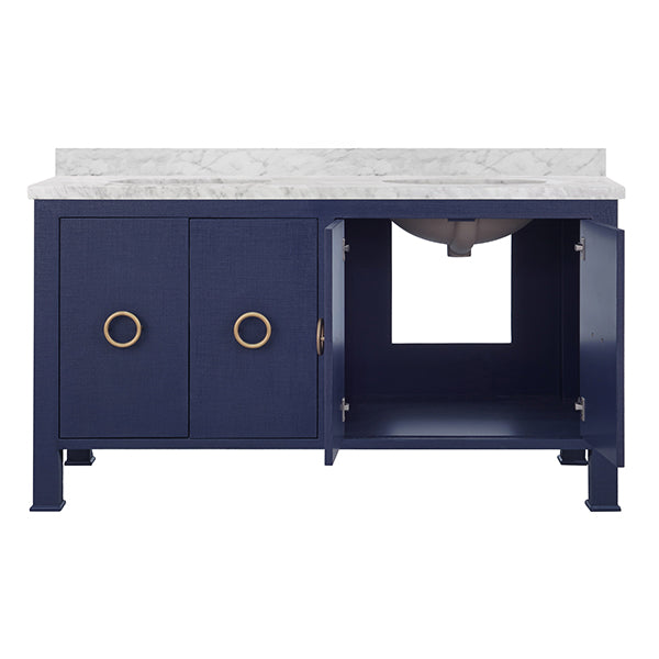 Vanities Blanche 60 Navy Bath Vanity