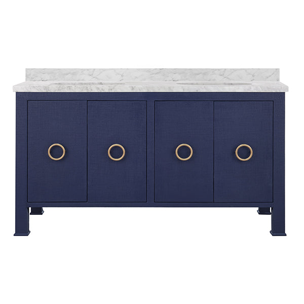 Vanities Blanche 60 Navy Bath Vanity