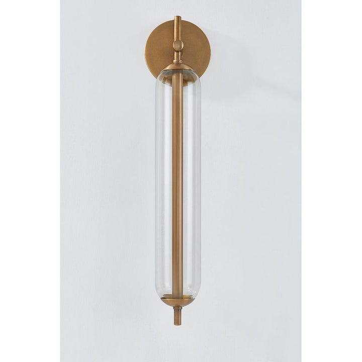 Outdoor Lighting: Wall Blaze Exterior Wall Sconce - Patina Brass