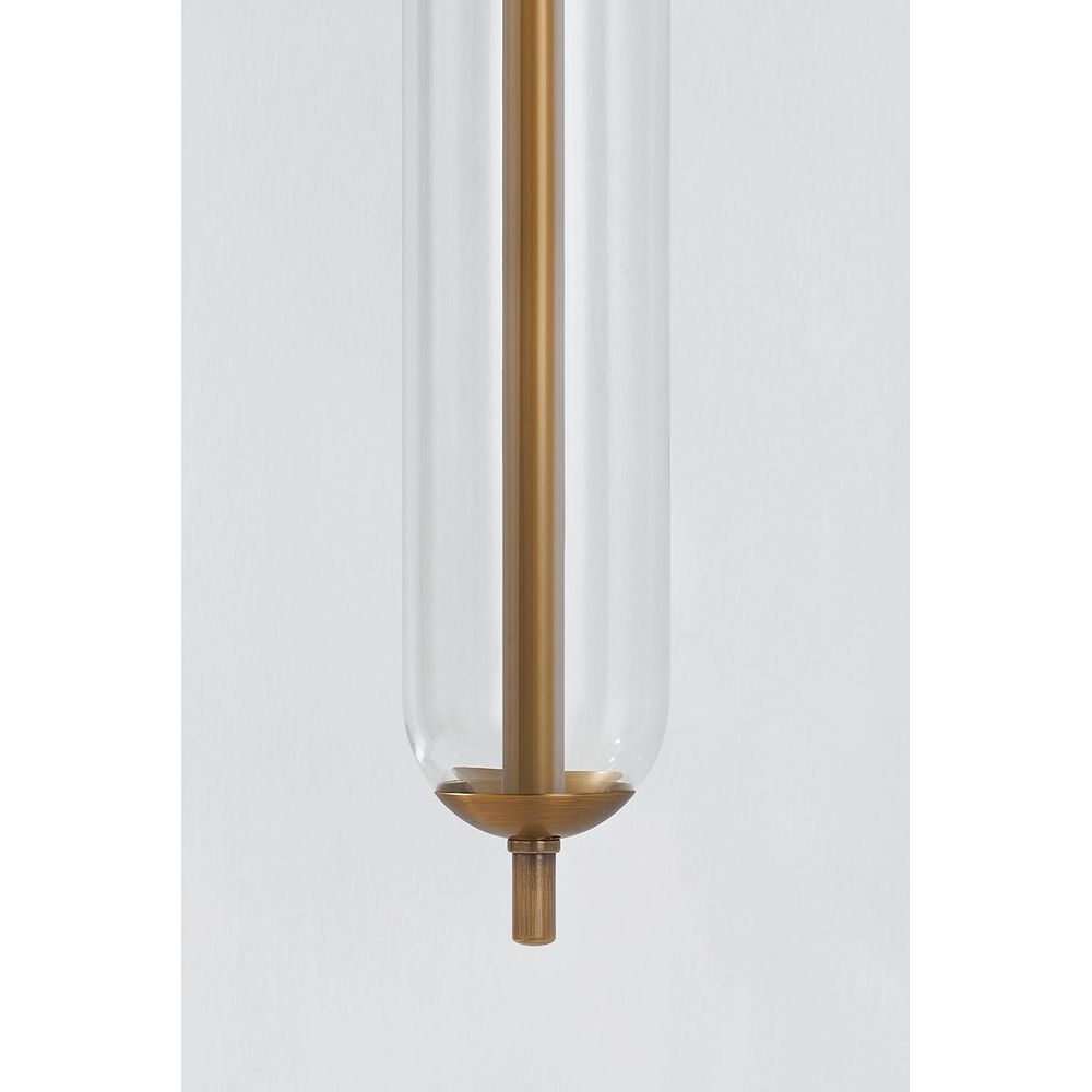 Outdoor Lighting: Wall Blaze Exterior Wall Sconce - Patina Brass