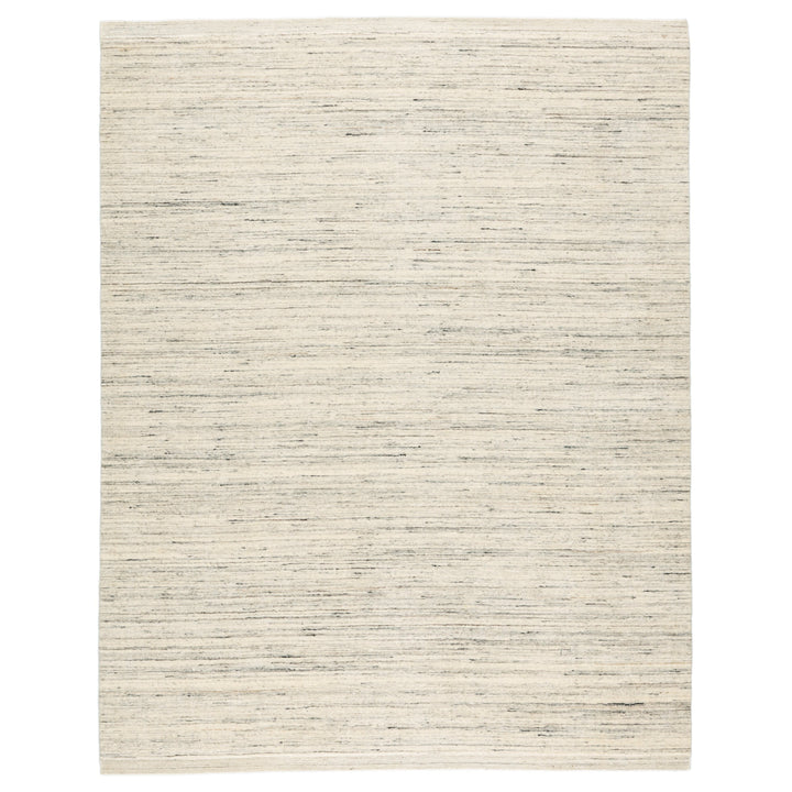 Jaipur Living Tallwood Handmade Solid Cream/ Light Blue Area Rug (10'X14')