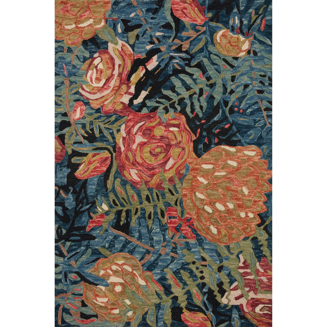 Loloi Belladonna Black / Fiesta 2'-3" x 3'-9" Accent Rug