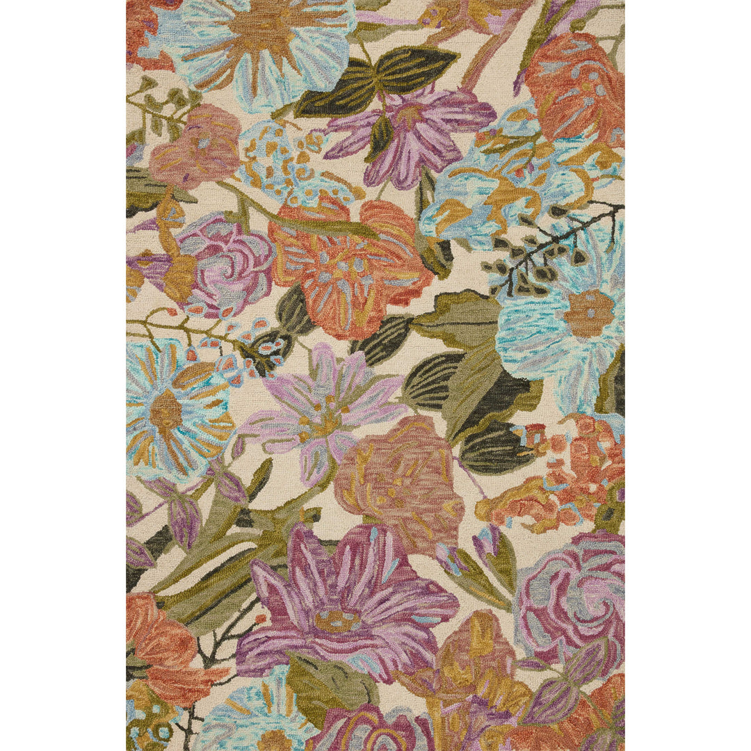 Loloi Belladonna Ivory / Multi 2'-0" x 5'-0" Accent Rug