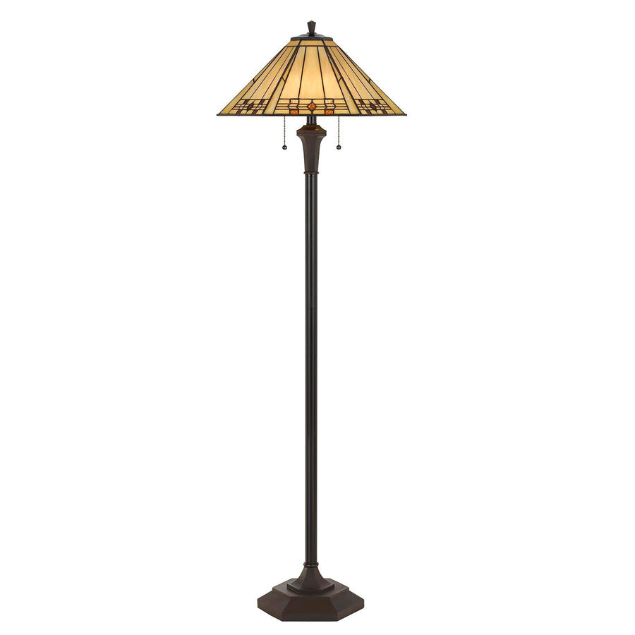 Tiffany Floor Lamp-Cal Lighting-CAL-BO-2676FL-Floor Lamps-1-France and Son