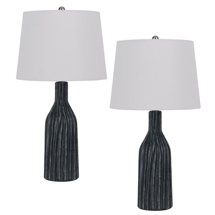 100W Irvington Ceramic table lamp. Priced and sold as pairs-Cal Lighting-CAL-BO-3083TB-2-Table Lamps-1-France and Son