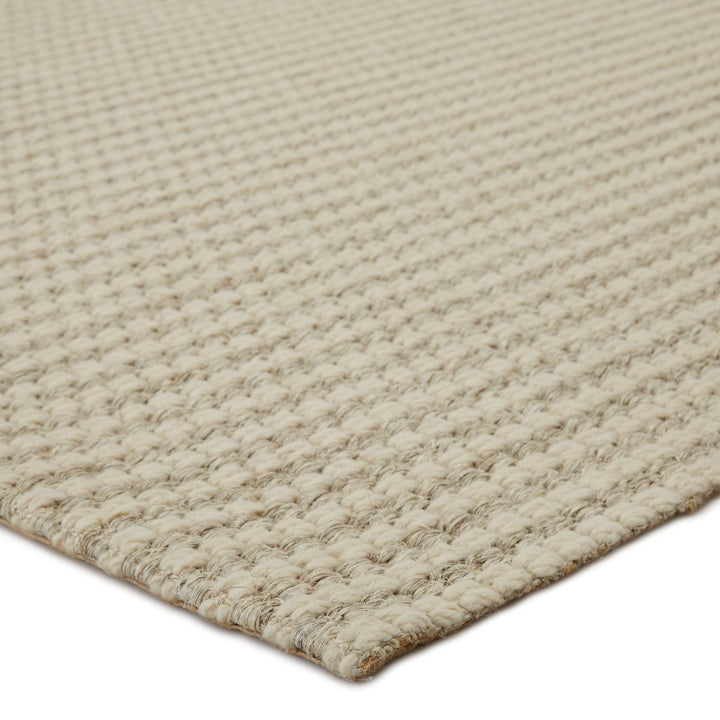 Jaipur Living Fetia Natural Solid Cream/ Light Taupe Area Rug (10'X14')