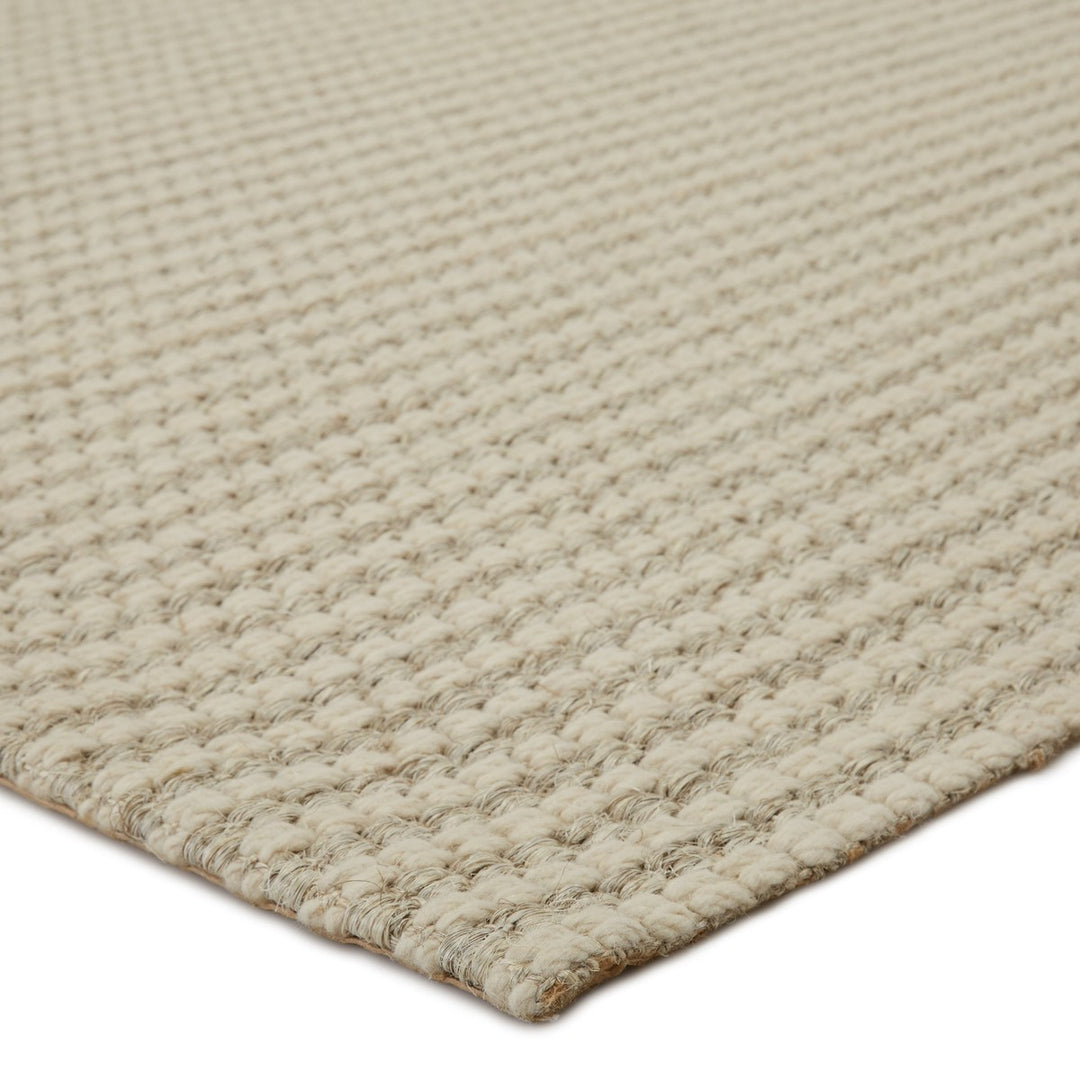 Jaipur Living Fetia Natural Solid Cream/ Light Taupe Area Rug (9'X12')