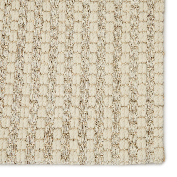 Jaipur Living Fetia Natural Solid Cream/ Light Taupe Area Rug (9'X12')