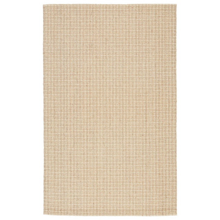 Jaipur Living Tane Natural Solid Beige/ Ivory Area Rug (8'X10')