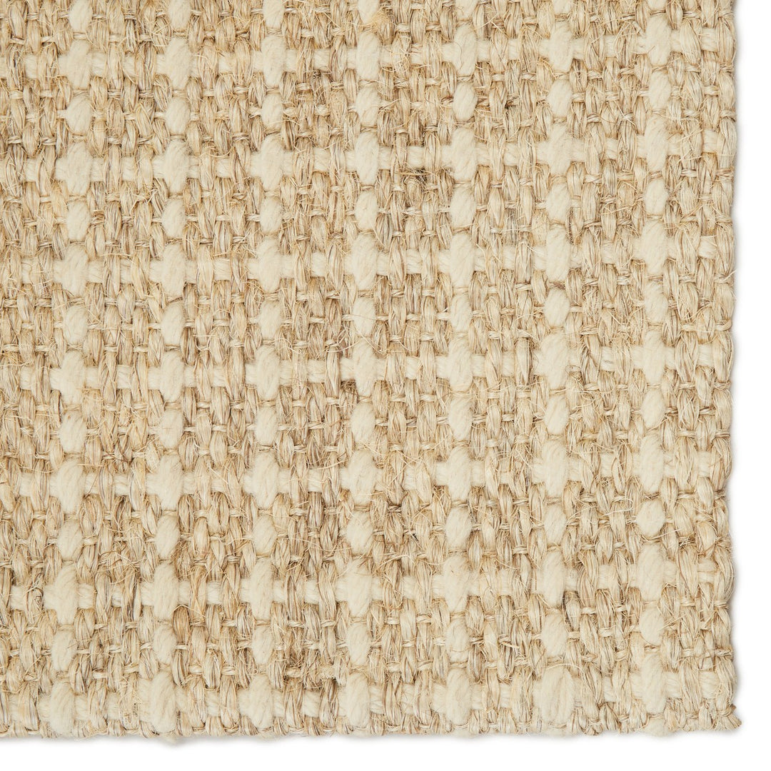 Jaipur Living Tane Natural Solid Beige/ Ivory Area Rug (8'X10')