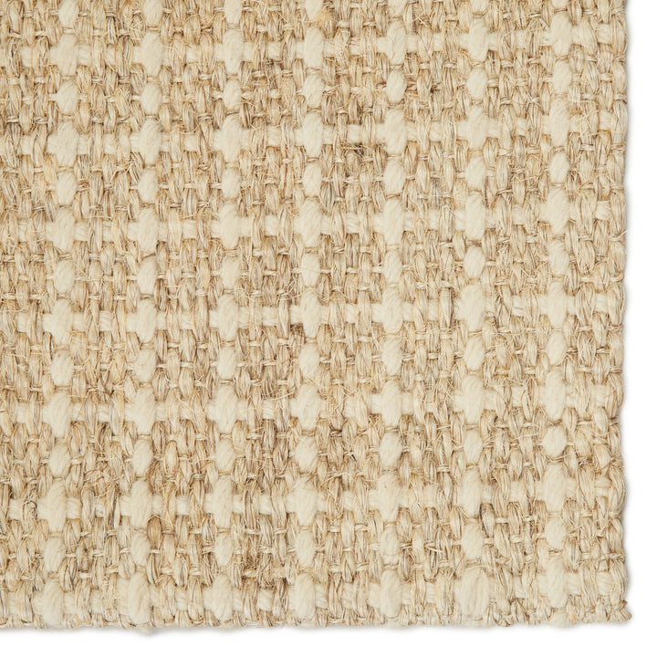 Jaipur Living Tane Natural Solid Beige/ Ivory Area Rug (8'X10')