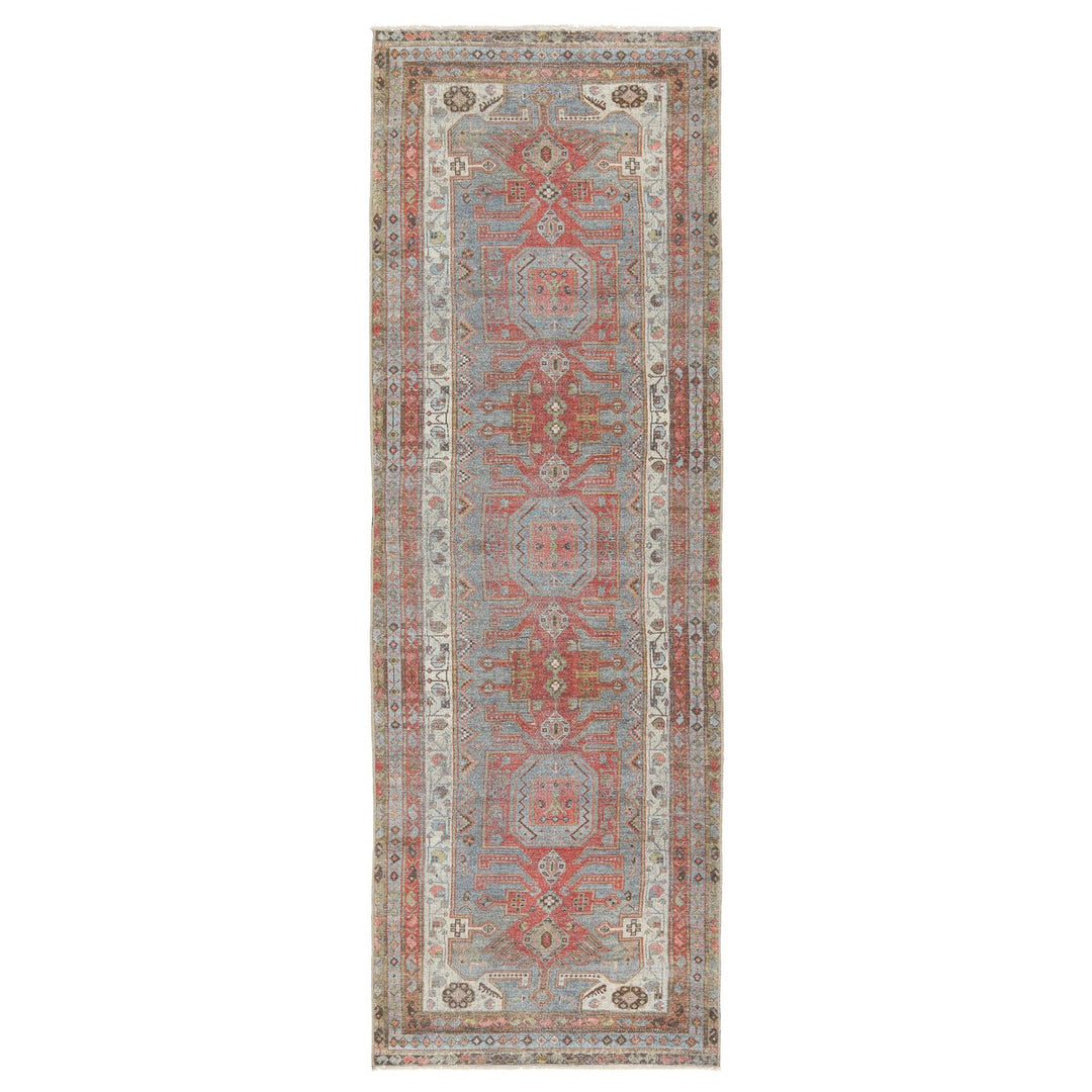 Jaipur Living Palazza Medallion Gray/ Orange Area Rug (10'X14')