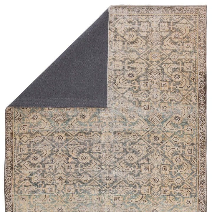 Jaipur Living Atkins Trellis Gold/ Green Area Rug (6'X9')