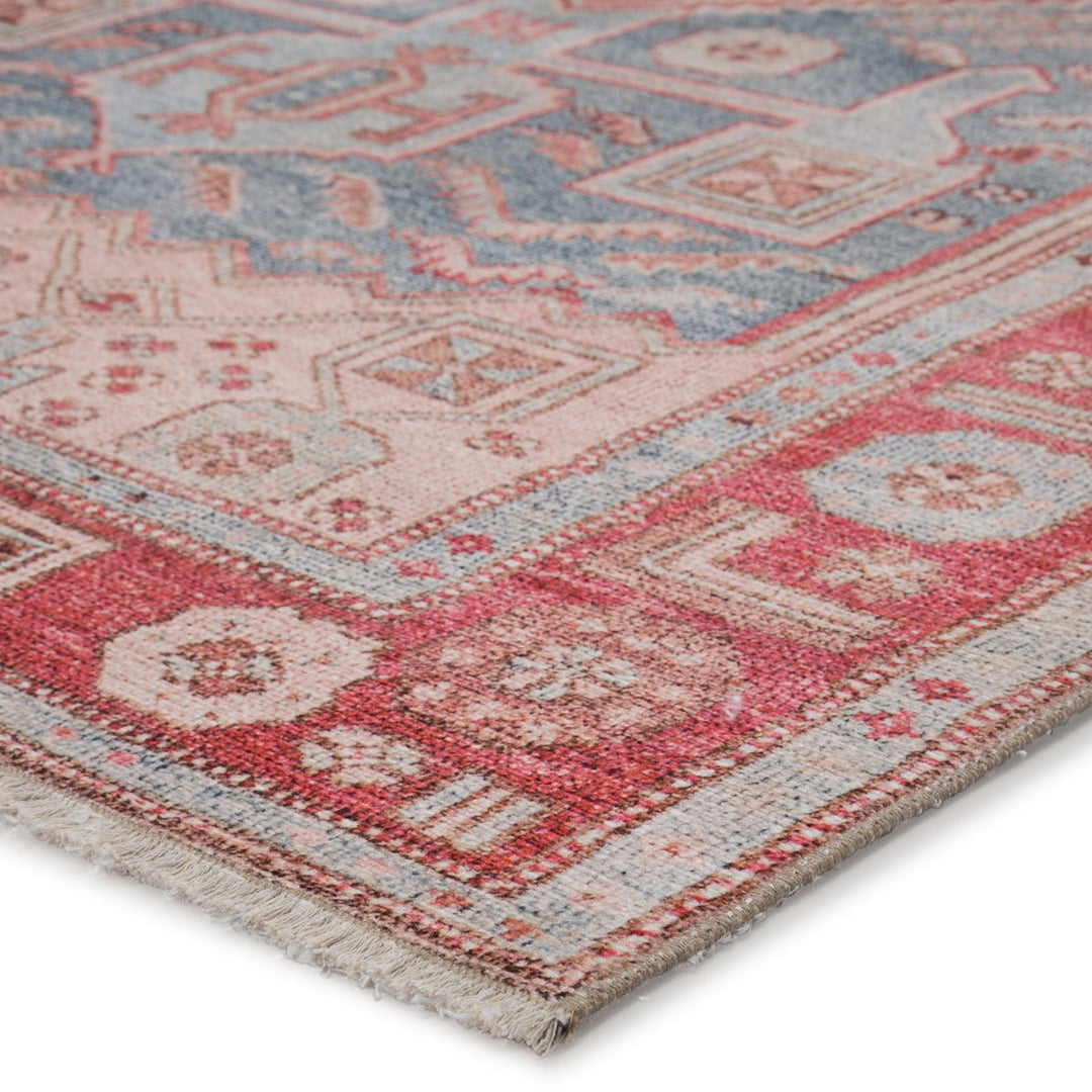 Jaipur Living Fiddler Medallion Pink/ Blue Area Rug (6'X9')