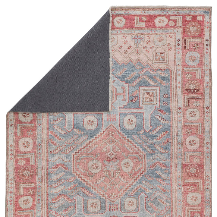 Jaipur Living Fiddler Medallion Pink/ Blue Area Rug (6'X9')