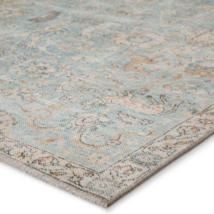 Jaipur Living Stag Oriental Teal/ Gold Area Rug (6'X9')