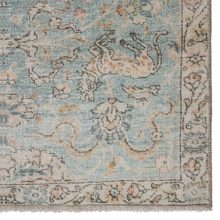 Jaipur Living Stag Oriental Teal/ Gold Area Rug (6'X9')