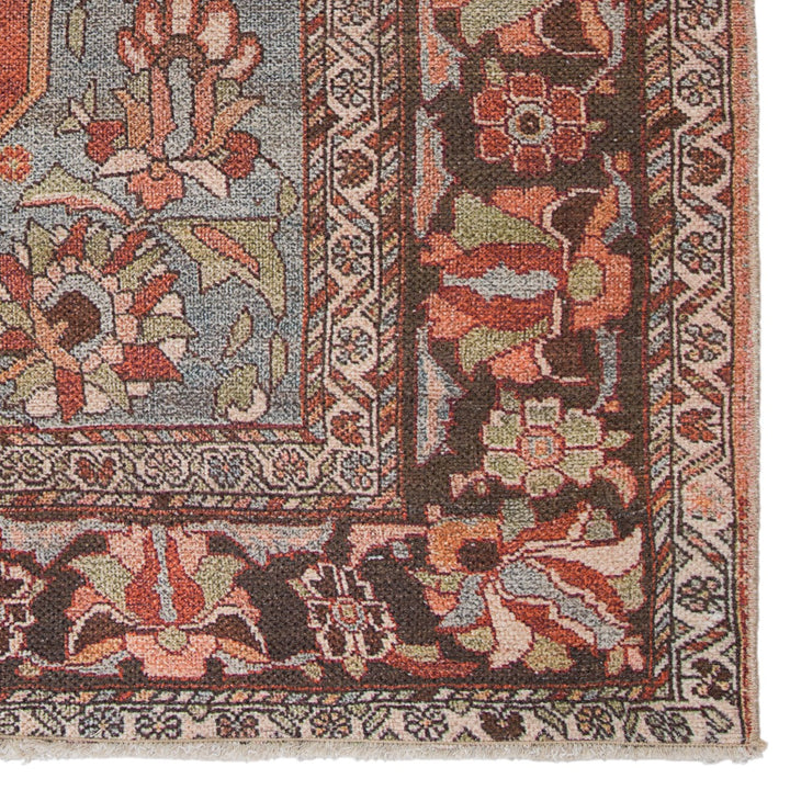 Jaipur Living Wesleyan Medallion Rust/ Gray Area Rug (7'10"X9'10")