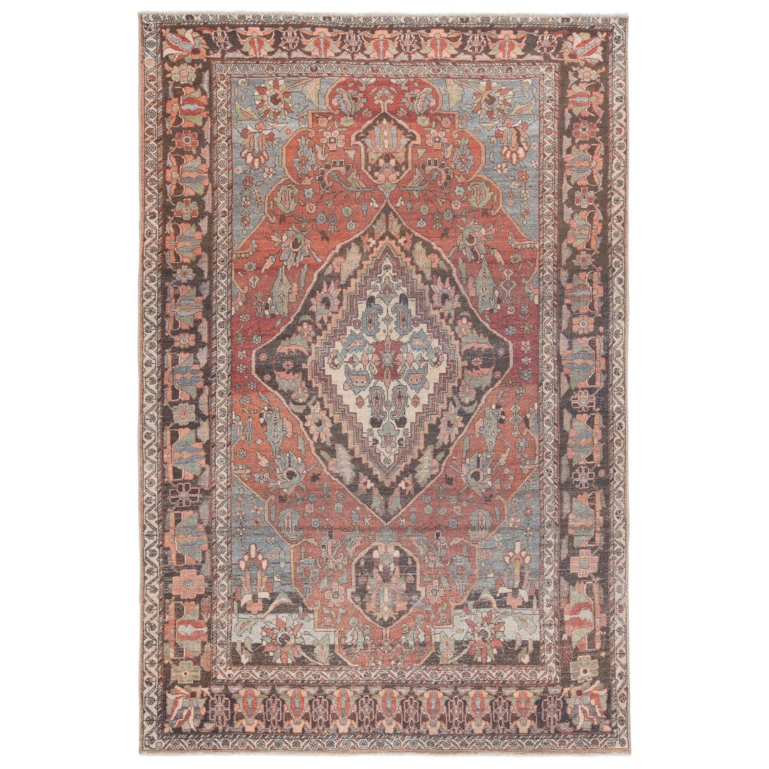 Jaipur Living Wesleyan Medallion Rust/ Gray Area Rug (8'10"X11'9")