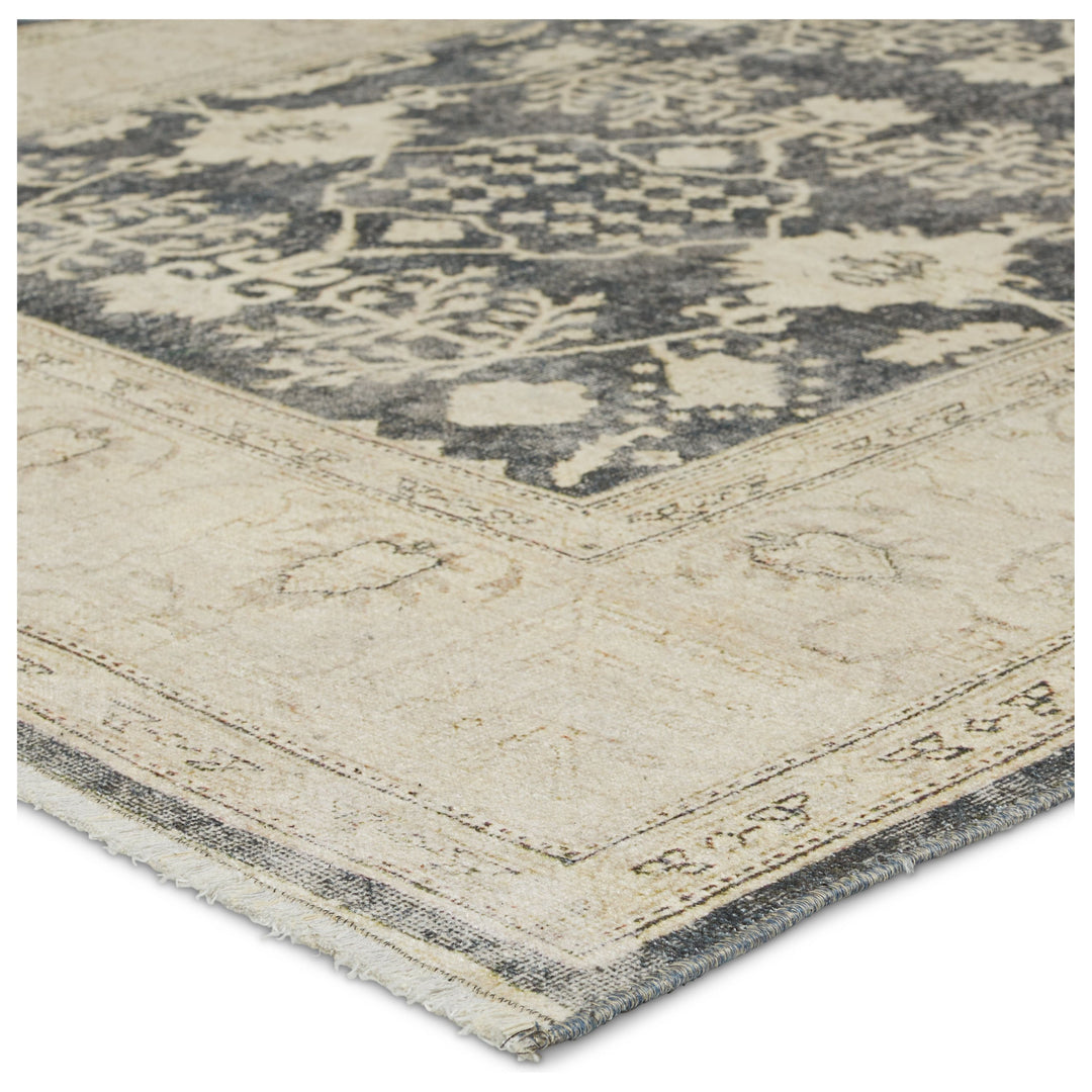 Jaipur Living Pia Medallion Navy/ Cream Area Rug (7'10"X9'10")