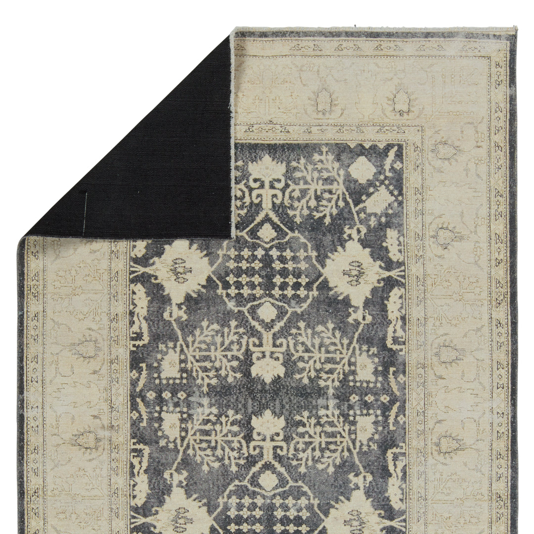 Jaipur Living Pia Medallion Navy/ Cream Runner Rug (2'6"X8')