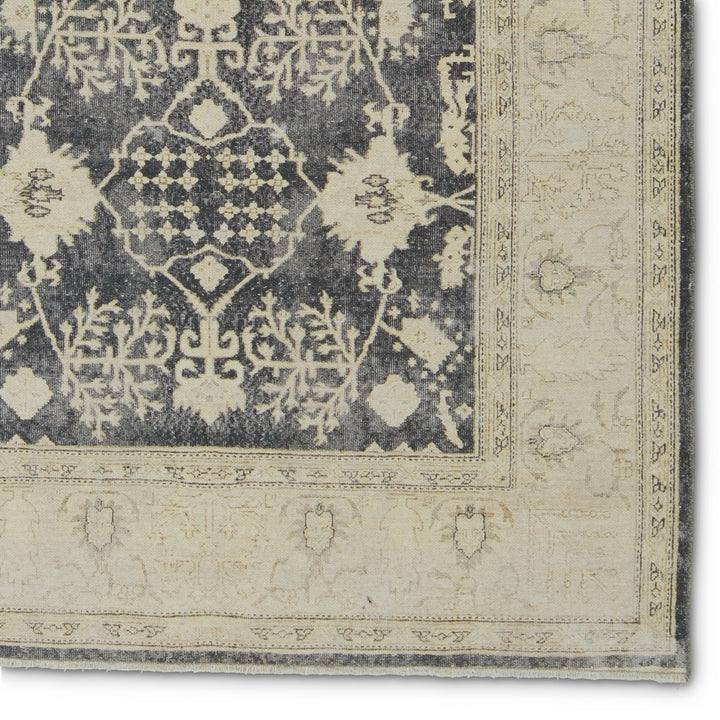 Jaipur Living Pia Medallion Navy/ Cream Runner Rug (2'6"X8')