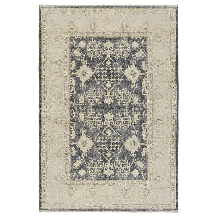 Jaipur Living Pia Medallion Navy/ Cream Runner Rug (2'6"X8')