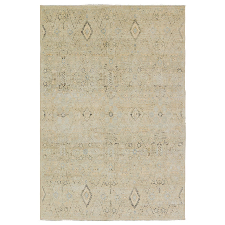 Jaipur Living Maisie Medallion Green/ Blue Runner Rug (2'6"X8')