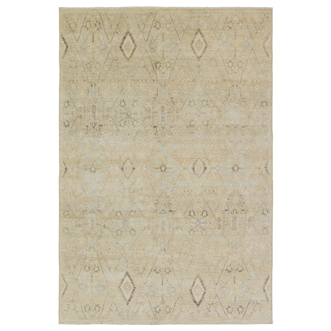 Jaipur Living Maisie Medallion Green/ Blue Area Rug (6'X9')