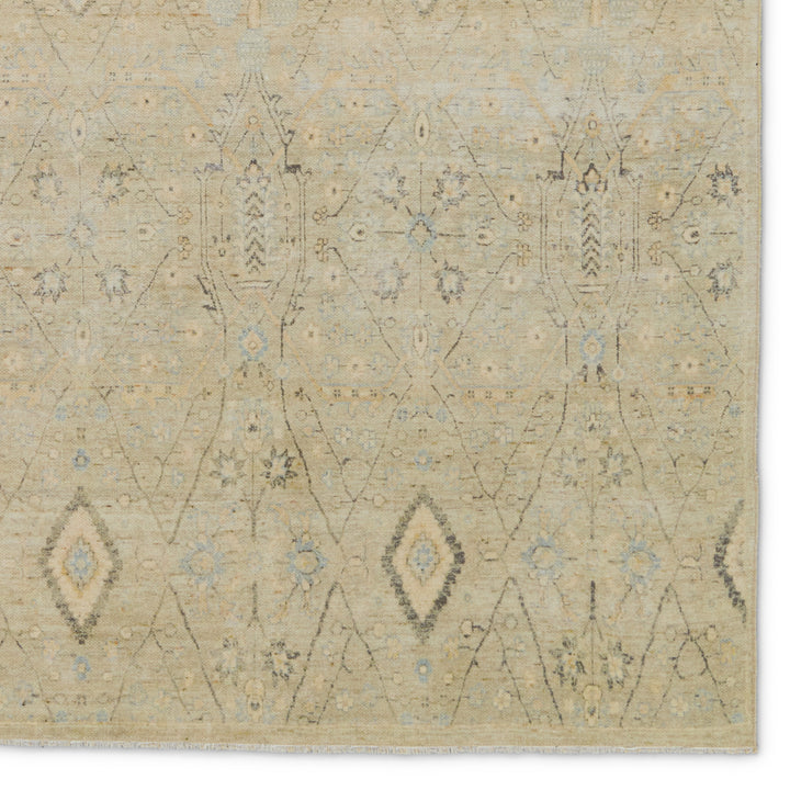 Jaipur Living Maisie Medallion Green/ Blue Area Rug (7'10"X9'10")