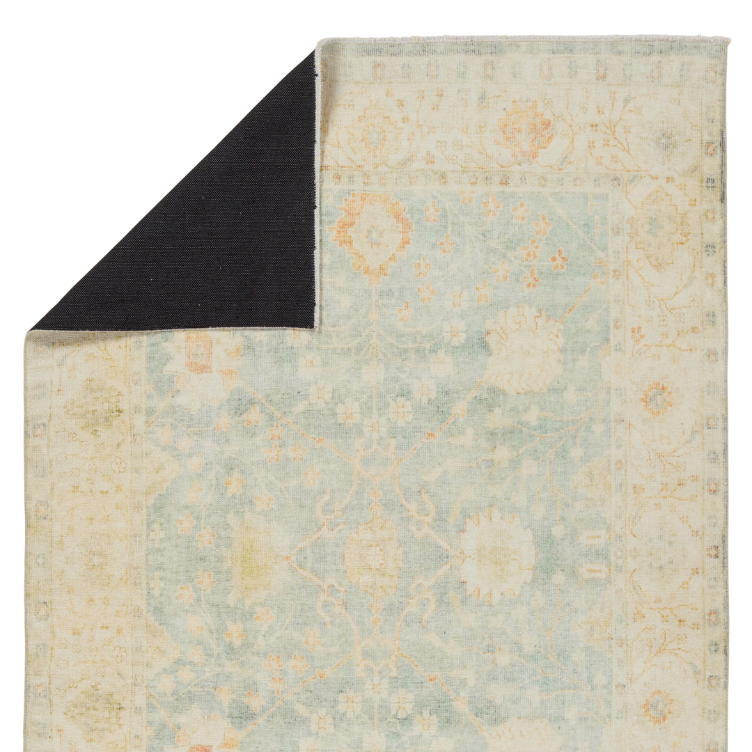 Jaipur Living Lovato Floral Blue/ Green Runner Rug (2'6"X8')