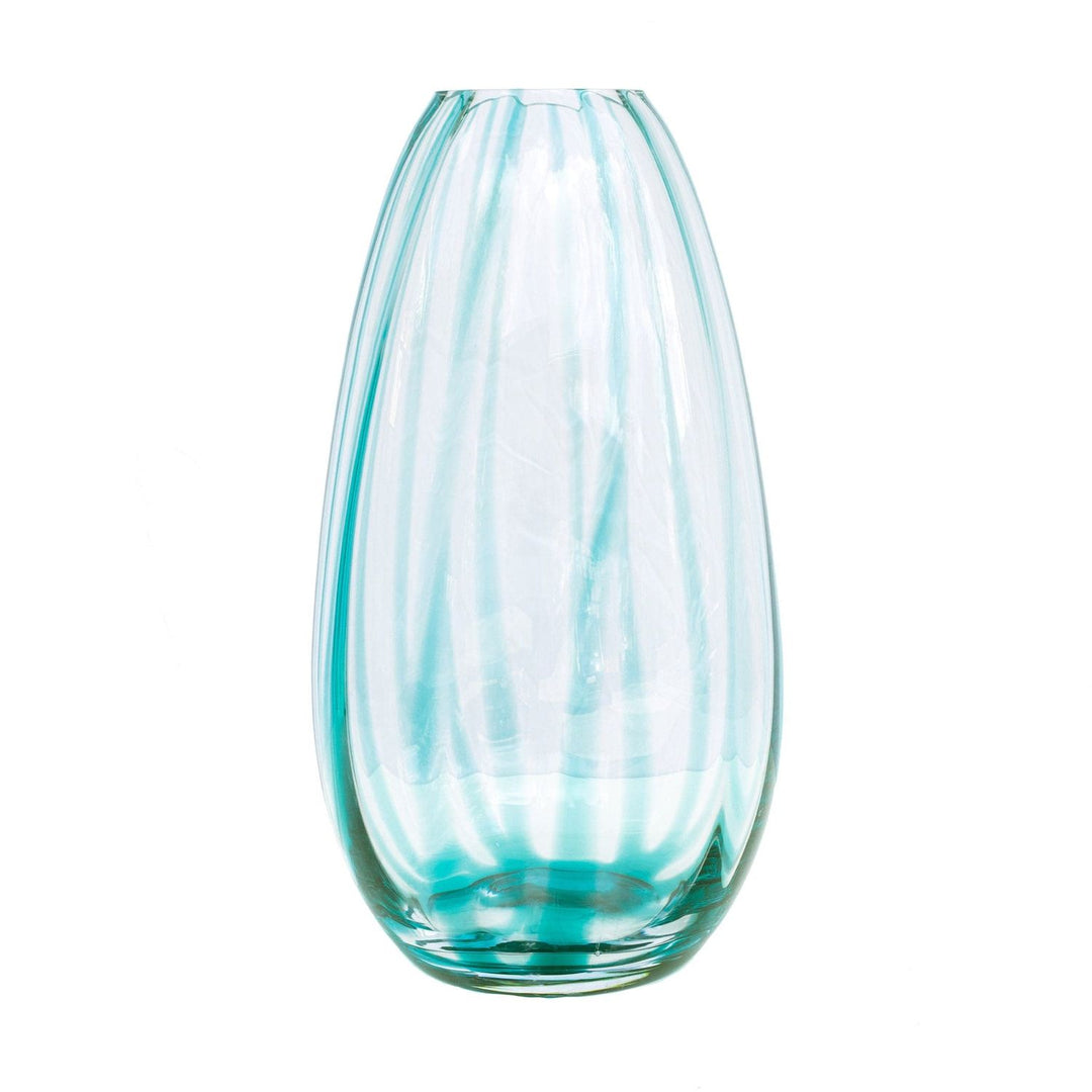Bolla Glass Pleated Vase