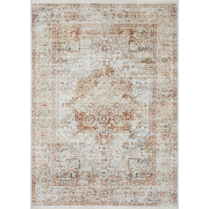 Loloi Bonney Ivory / Sunset 2'-7" x 8'-0" Runner Rug