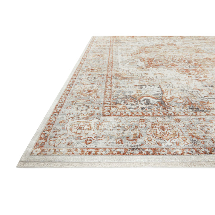 Loloi Bonney Ivory / Sunset 9'-3" x 12'-10" Area Rug