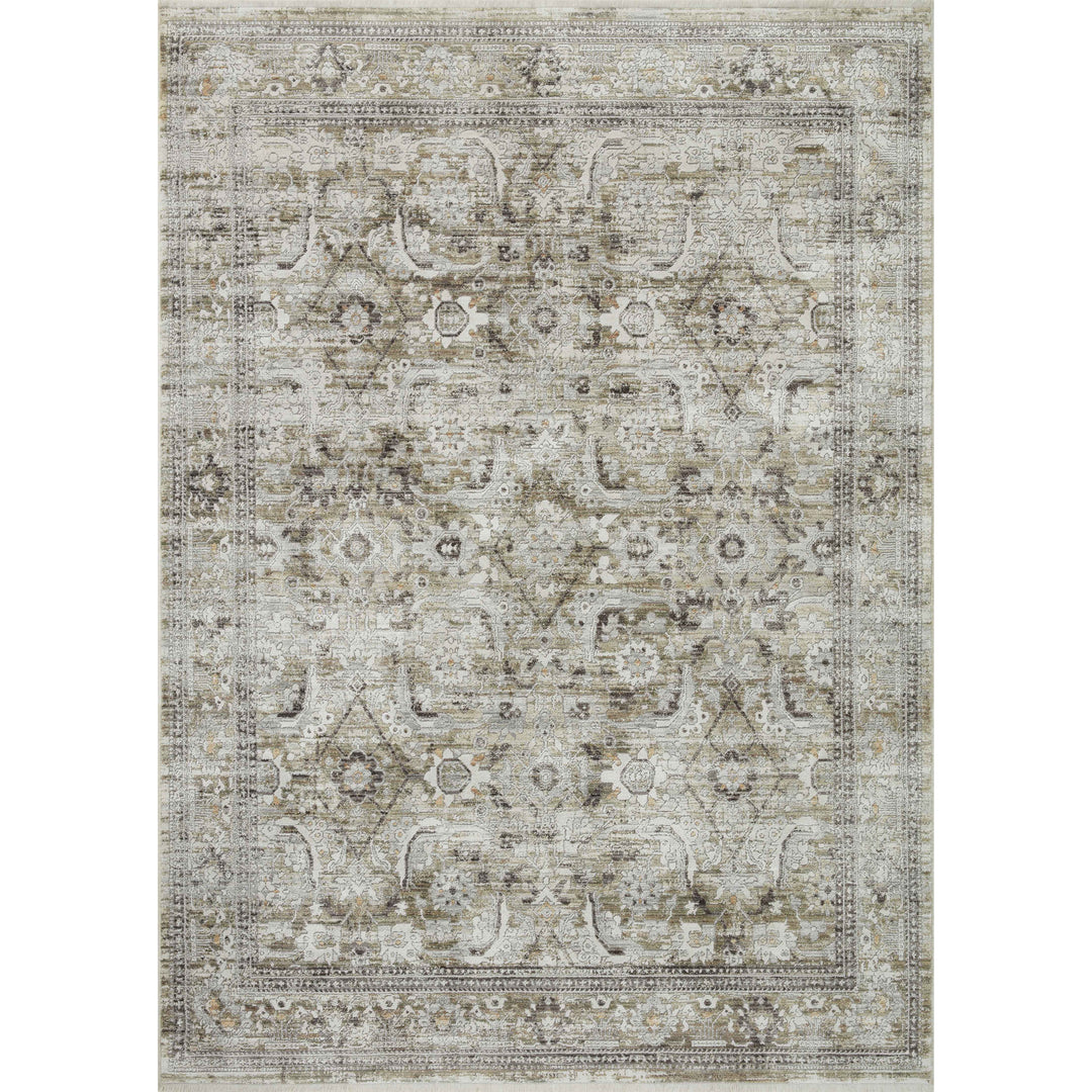 Loloi Bonney Moss / Stone 5'-3" x 7'-6" Area Rug