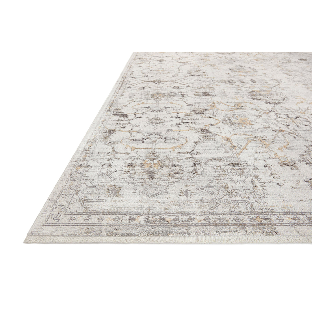 Loloi Bonney Ivory / Dove 2'-0" x 3'-0" Accent Rug