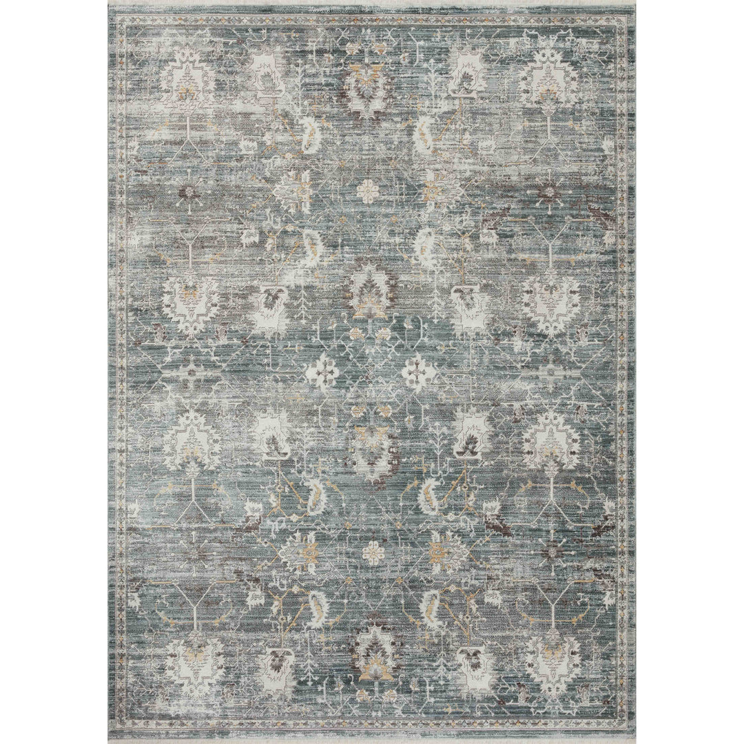 Loloi Bonney Lagoon / Ivory 6'-7" x 9'-7" Area Rug