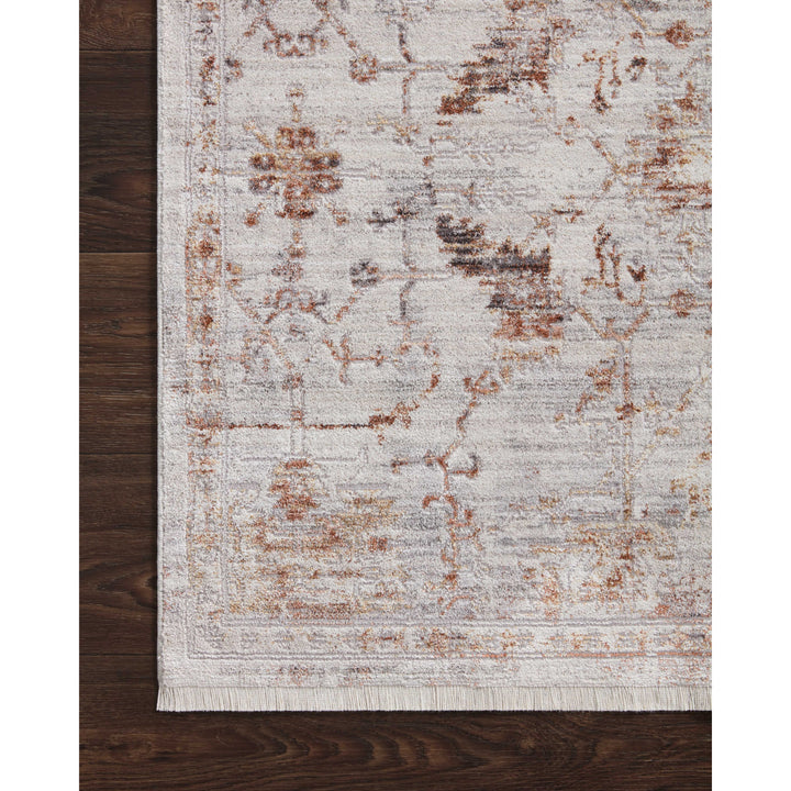 Loloi Bonney Silver / Sunset 2'-0" x 3'-0" Accent Rug