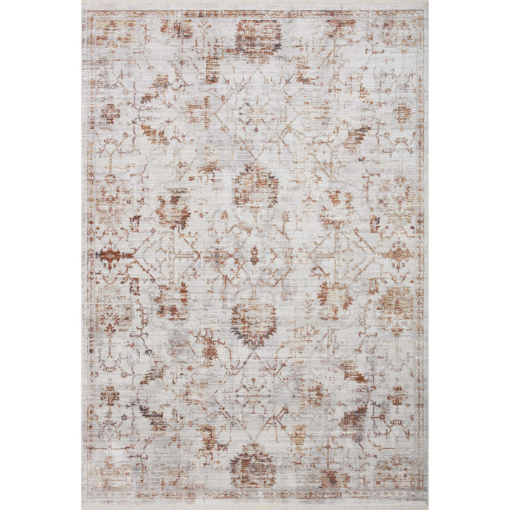 Loloi Bonney Silver / Sunset 7'-10" x 10'-2" Area Rug