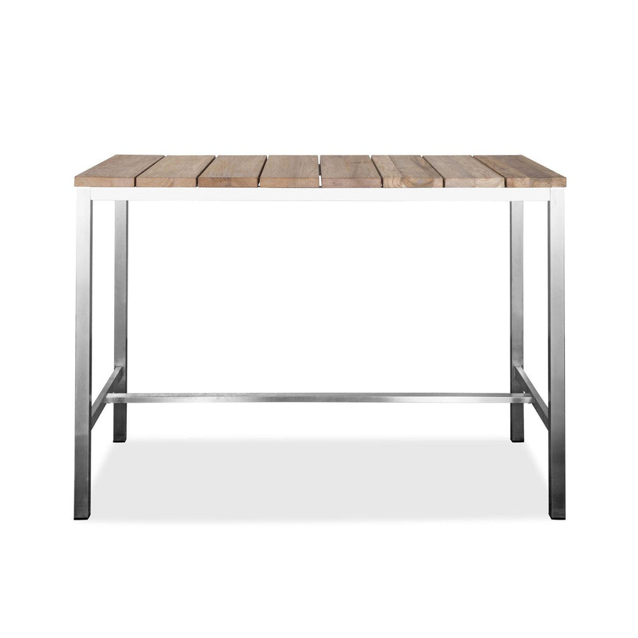 Stone Outdoor Bar Table-Whiteline Modern Living-WHITELINE-BR1597-Outdoor Coffee Tables-1-France and Son
