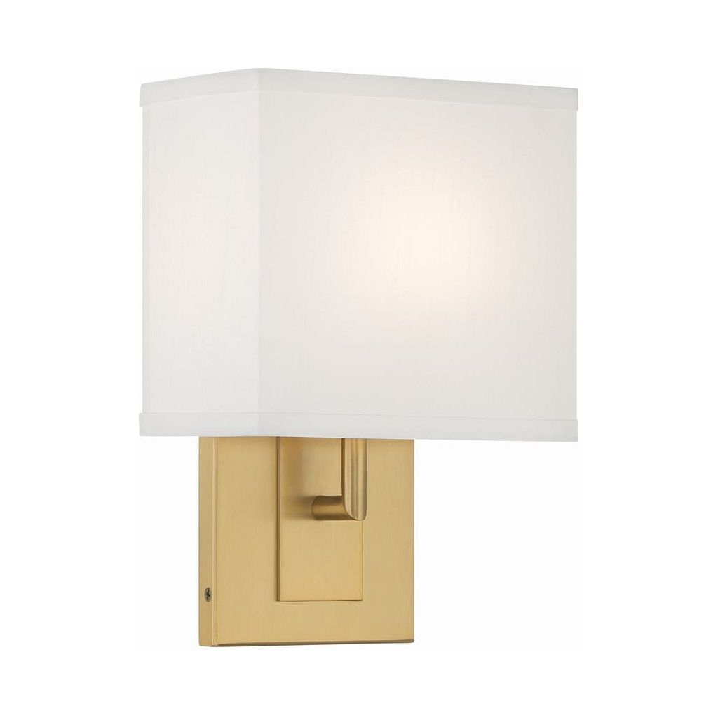 Brent 1 Light Sconce-Crystorama Lighting Company-CRYSTO-BRE-A3632-VG-Wall LightingVibrant Gold-6-France and Son