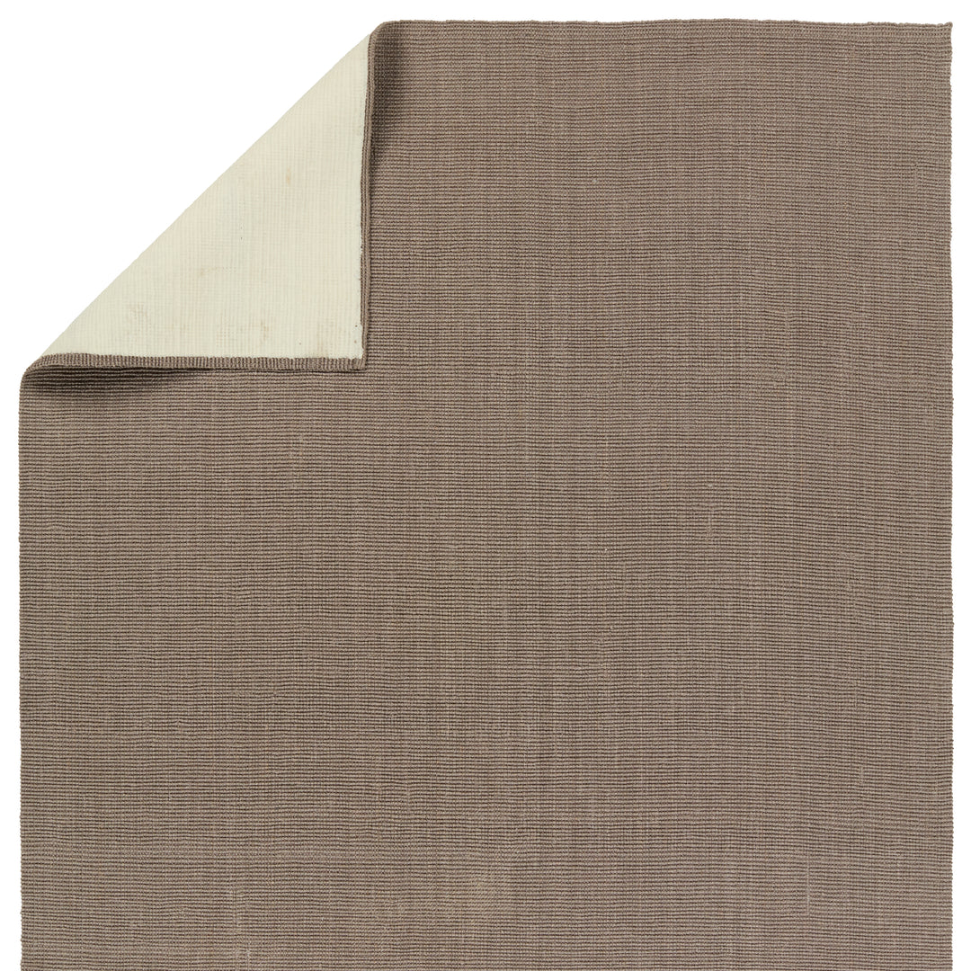 Jaipur Living Alyster Natural Solid Taupe Runner Rug (3'X10')